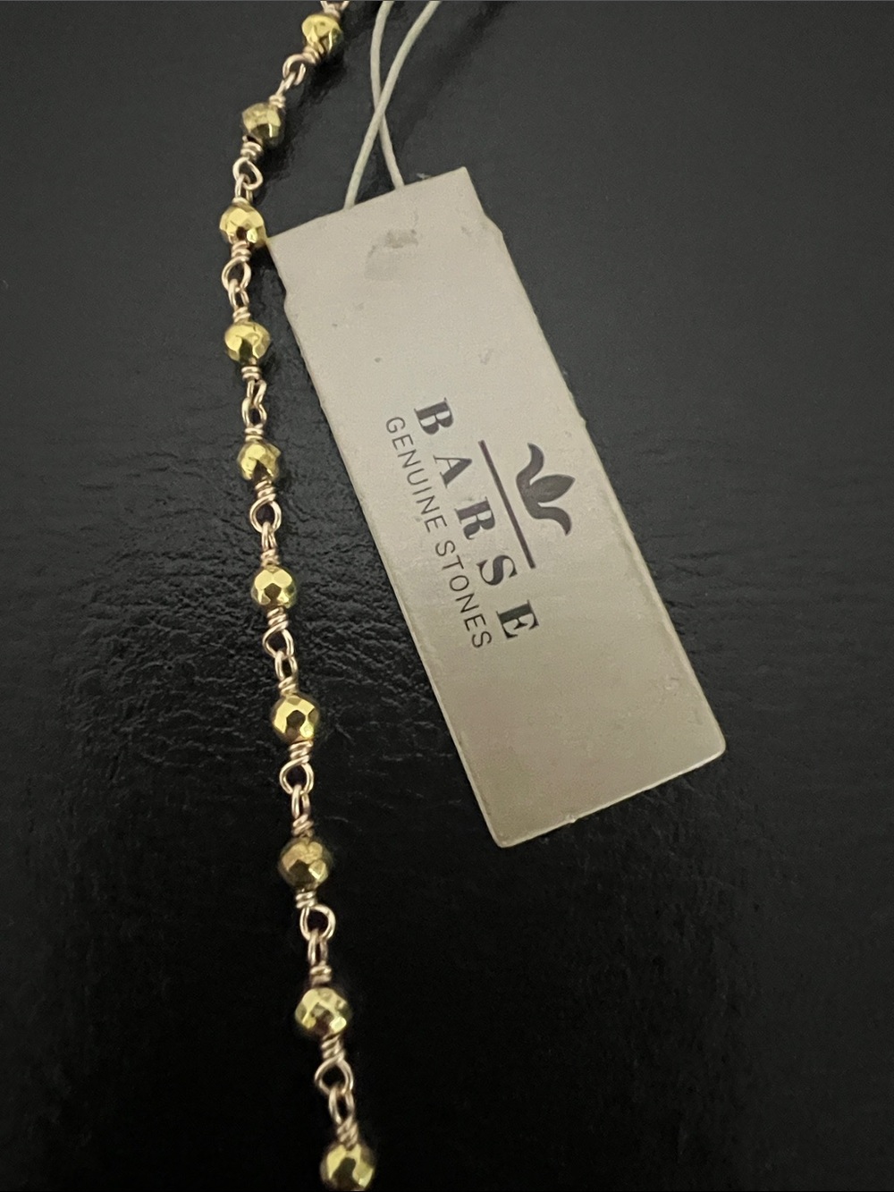 Barse  Abalone Pendant Necklace in Gold - Picture 3 of 5